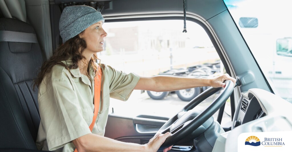 Truck-driving plan helps gals adjust gears for new occupations