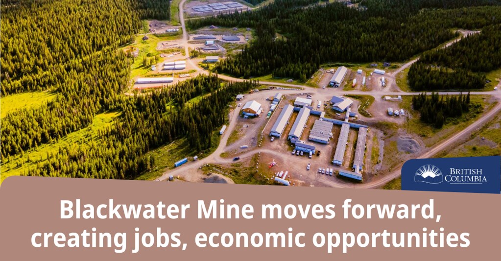 Blackwater Mine moves ahead, creating positions, economic prospects